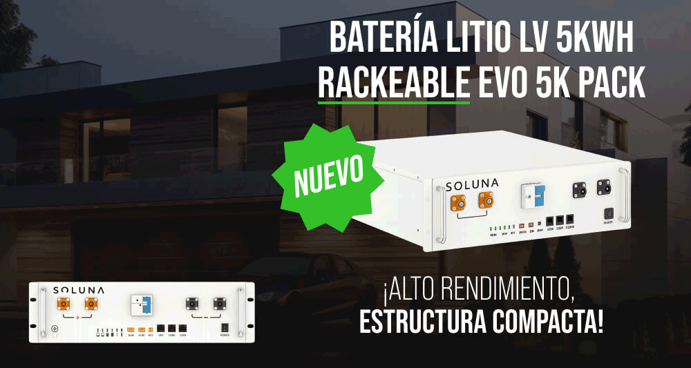 Batería Litio LV 5kWh Rackeable EVO 5K PACK